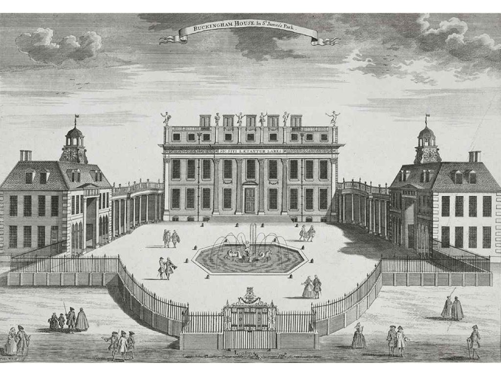 Diseño del Palacio para que el Primer Duque de Buckingham