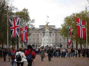 Entrada al Palacio Buckingham